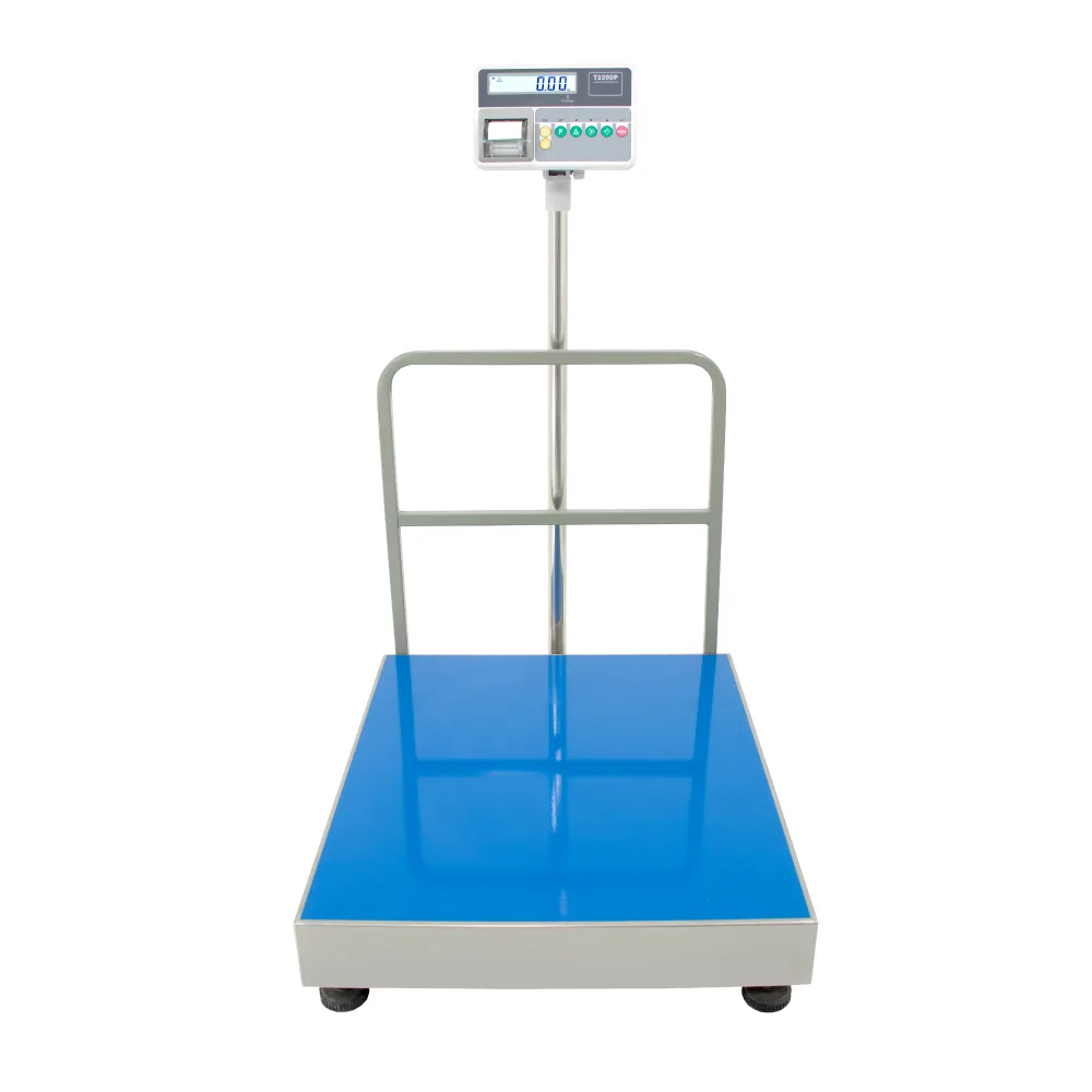 Balanza de Plataforma Etiquetadora T-Scale T2200P de 600 Kilos 80x80