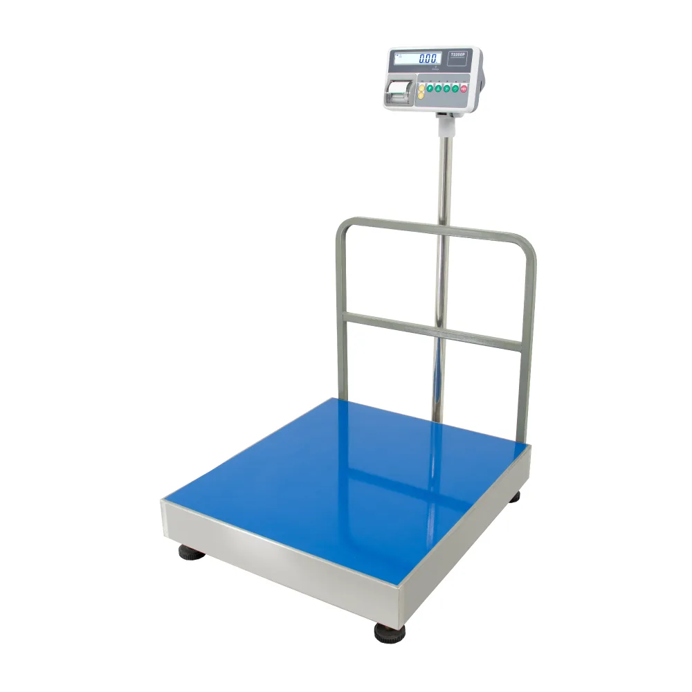 Balanza de Plataforma Etiquetadora T-Scale T2200P de 600 Kilos 80x80