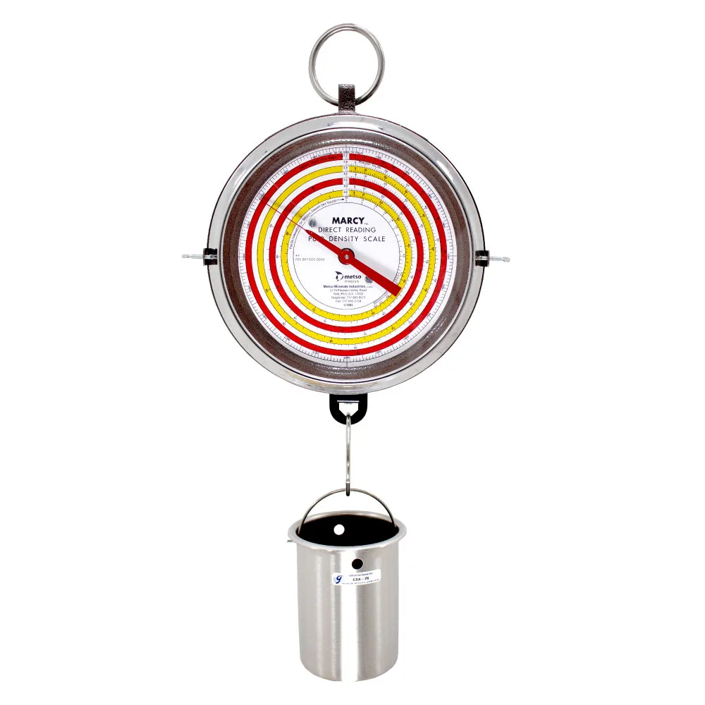 Balanza Marcy con recipiente de acero CS-10S de 1000 ML