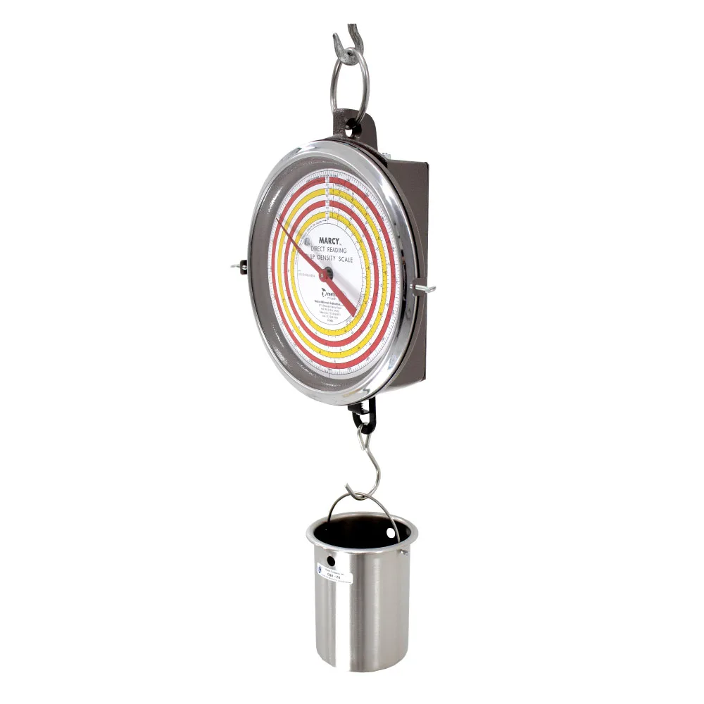 Balanza Marcy con recipiente de acero CS-10S de 1000 ML
