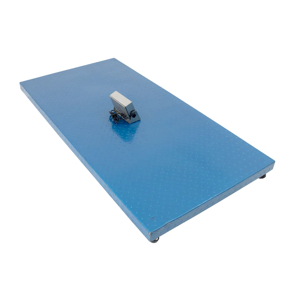 Balanza de Piso Hand Free de 1 Tonelada de 1M x 2M