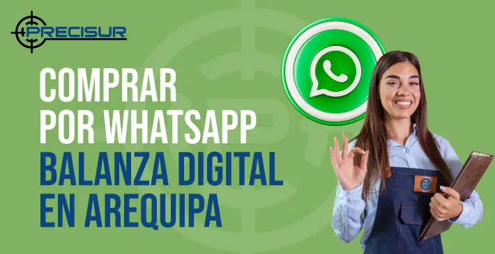 Comprar por WhatsApp balanza digital en Arequipa