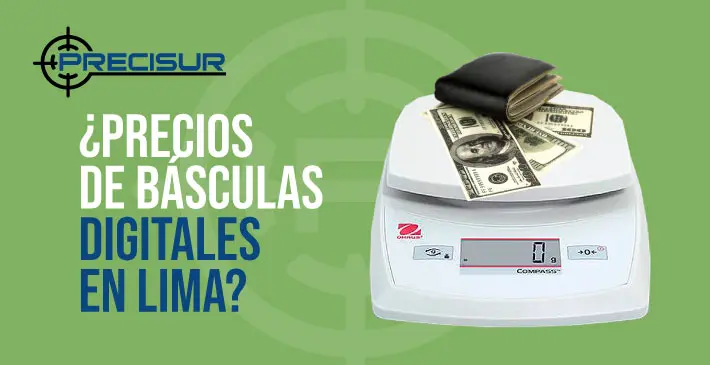 ¿Precios de básculas digitales en Lima?