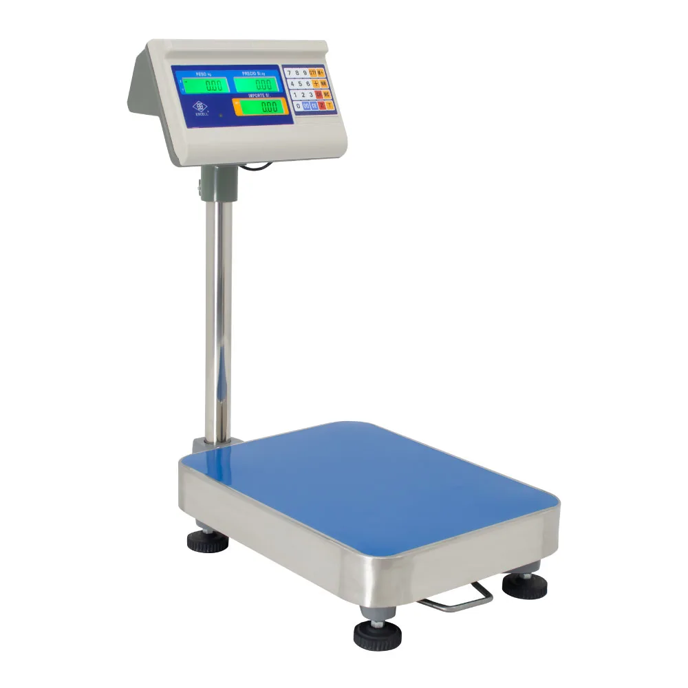 Balanza de Plataforma Excell AP3-E de 100 Kilos 44 x 33 cm
