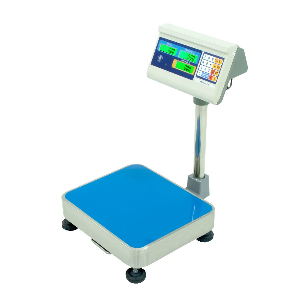 Balanza de Plataforma Excell AP3-E de 50 kilos 38 x 33 cm