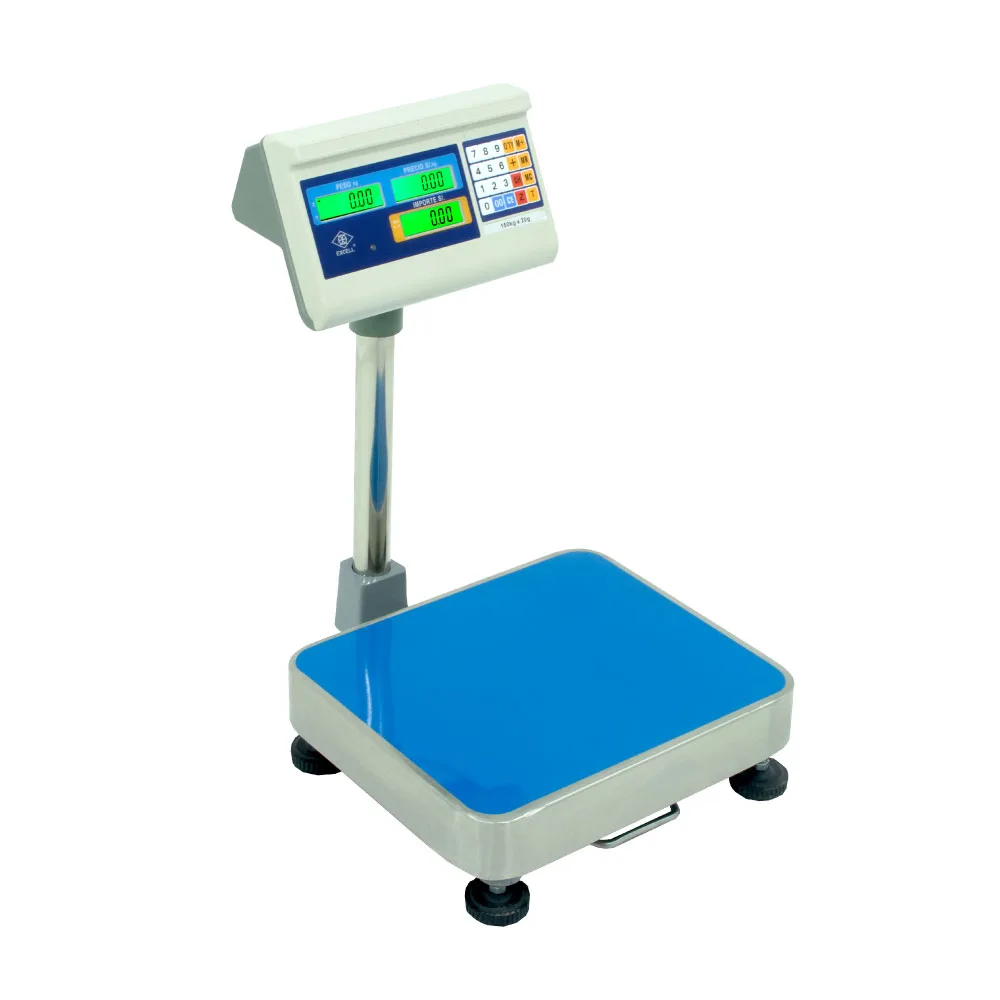Balanza de Plataforma Excell AP3-E de 50 kilos 38 x 33 cm