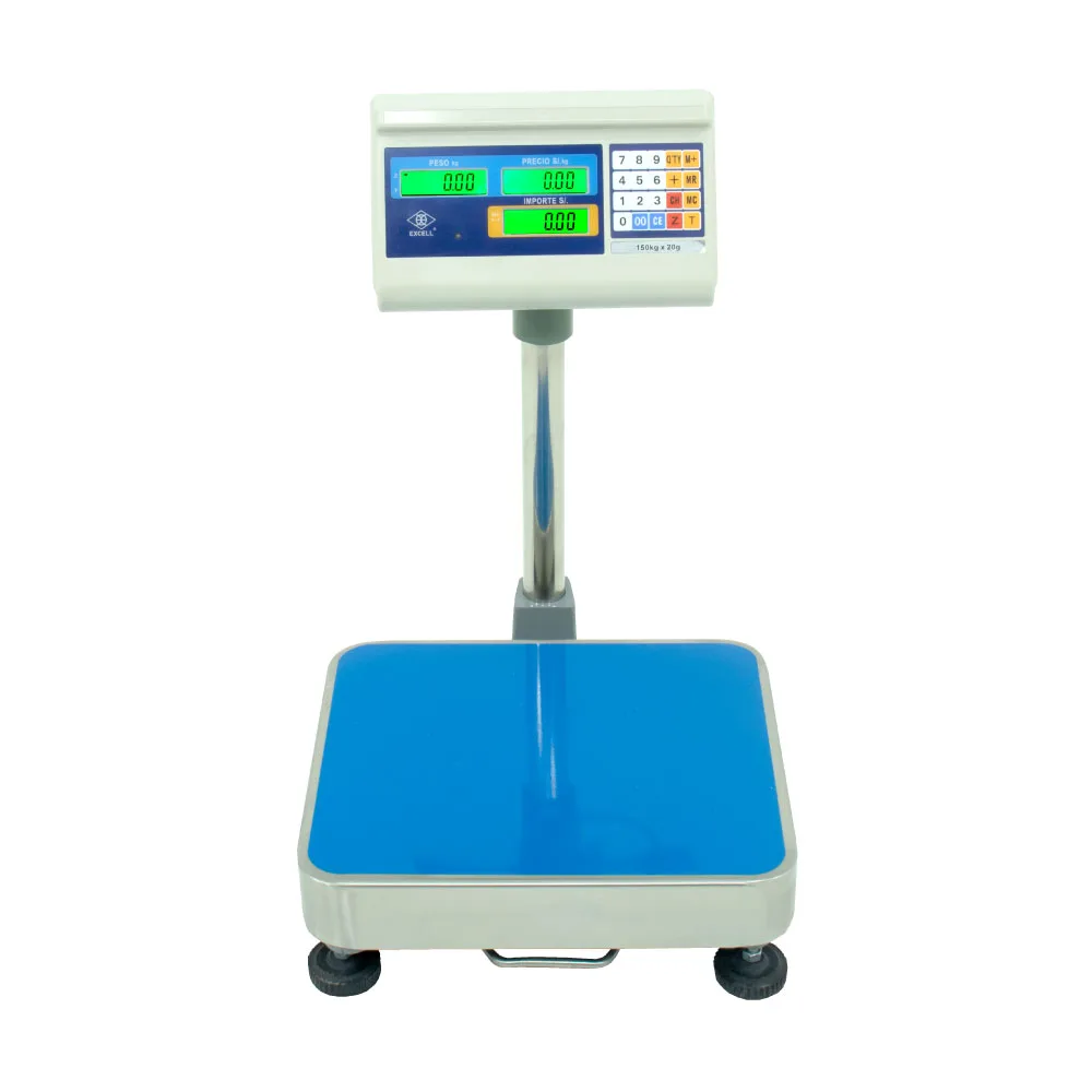 Balanza de Plataforma Excell AP3-E de 60 kilos 38 x 33 cm