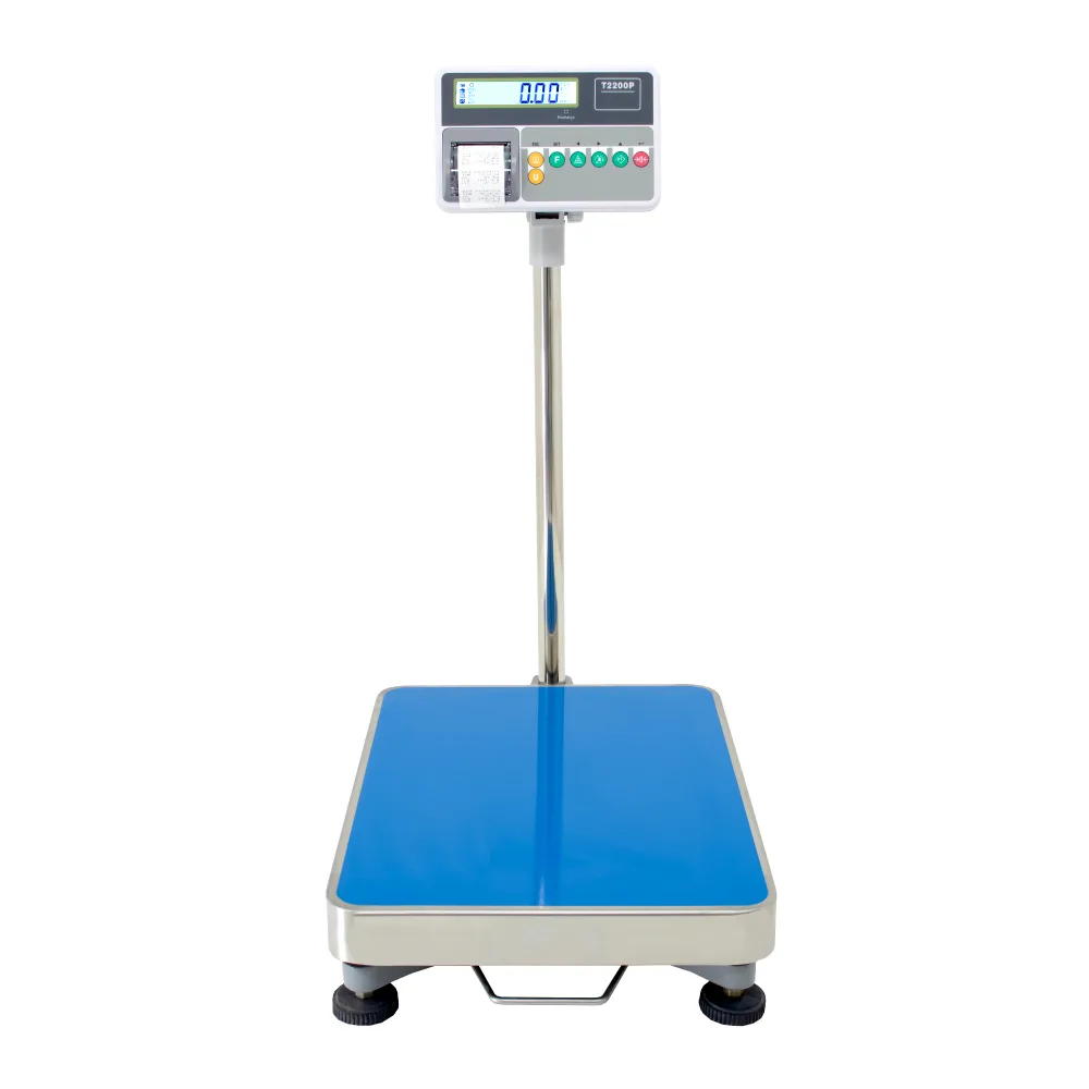 Balanza de Plataforma Marca T-Scale con Impresora