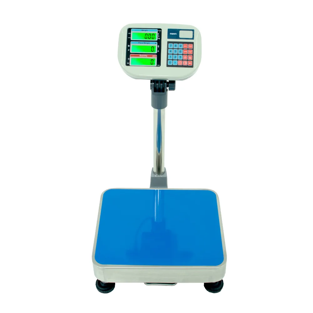 Balanza de Plataforma Mavin THC de 60 Kilos 38 x 33 cm
