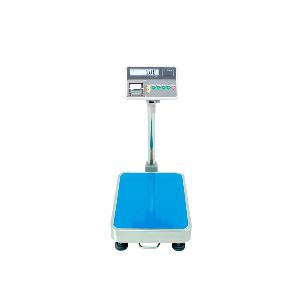 Balanza de Plataforma T-Scale T2200P de 150 Kilos
