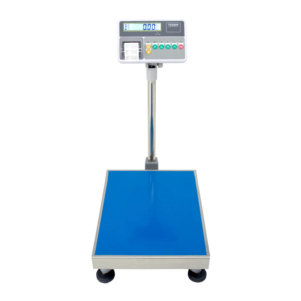 Balanza de Plataforma T-Scale T2200P de 500 Kilos 60 x 50 cm