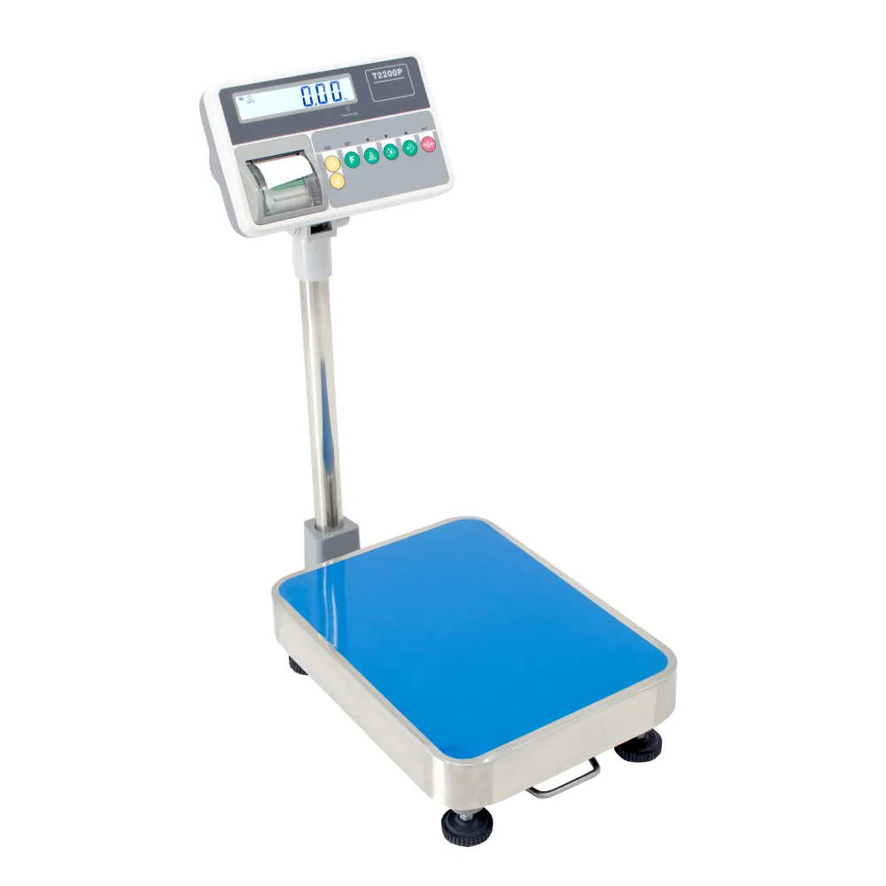 Balanza de Plataforma T-Scale T2200P de 60 Kilos 44 x 33 cm
