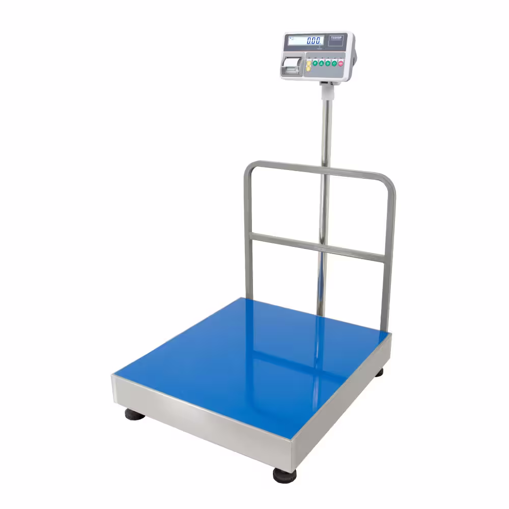 Balanza de Plataforma T-Scale T2200P de 600 Kilos 80 x 70 cm