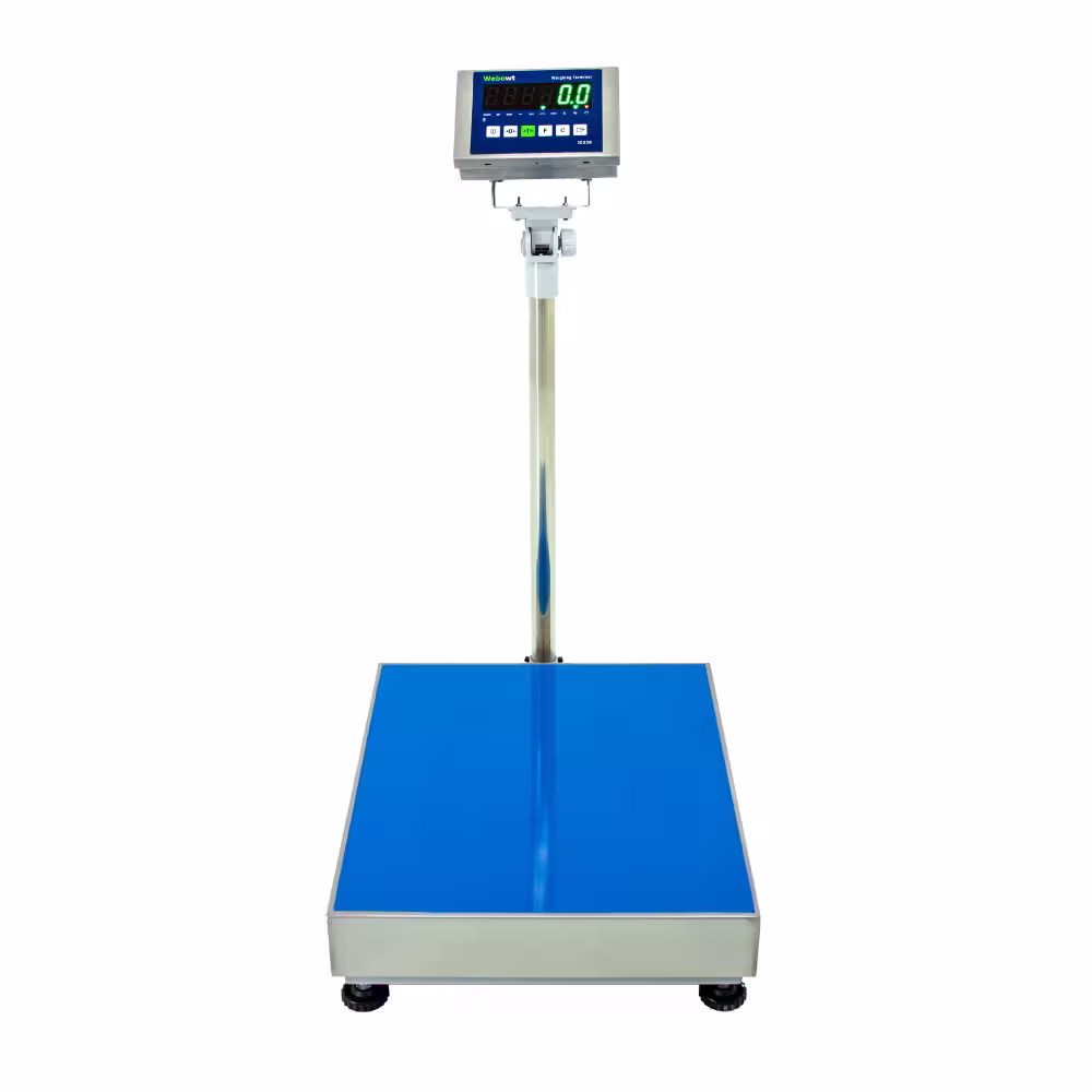 Balanza de Plataforma WEBOWT ID226 de 500 Kilos 60 x 50 cm