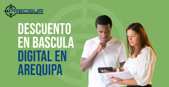 Descuento en bascula digital en Arequipa
