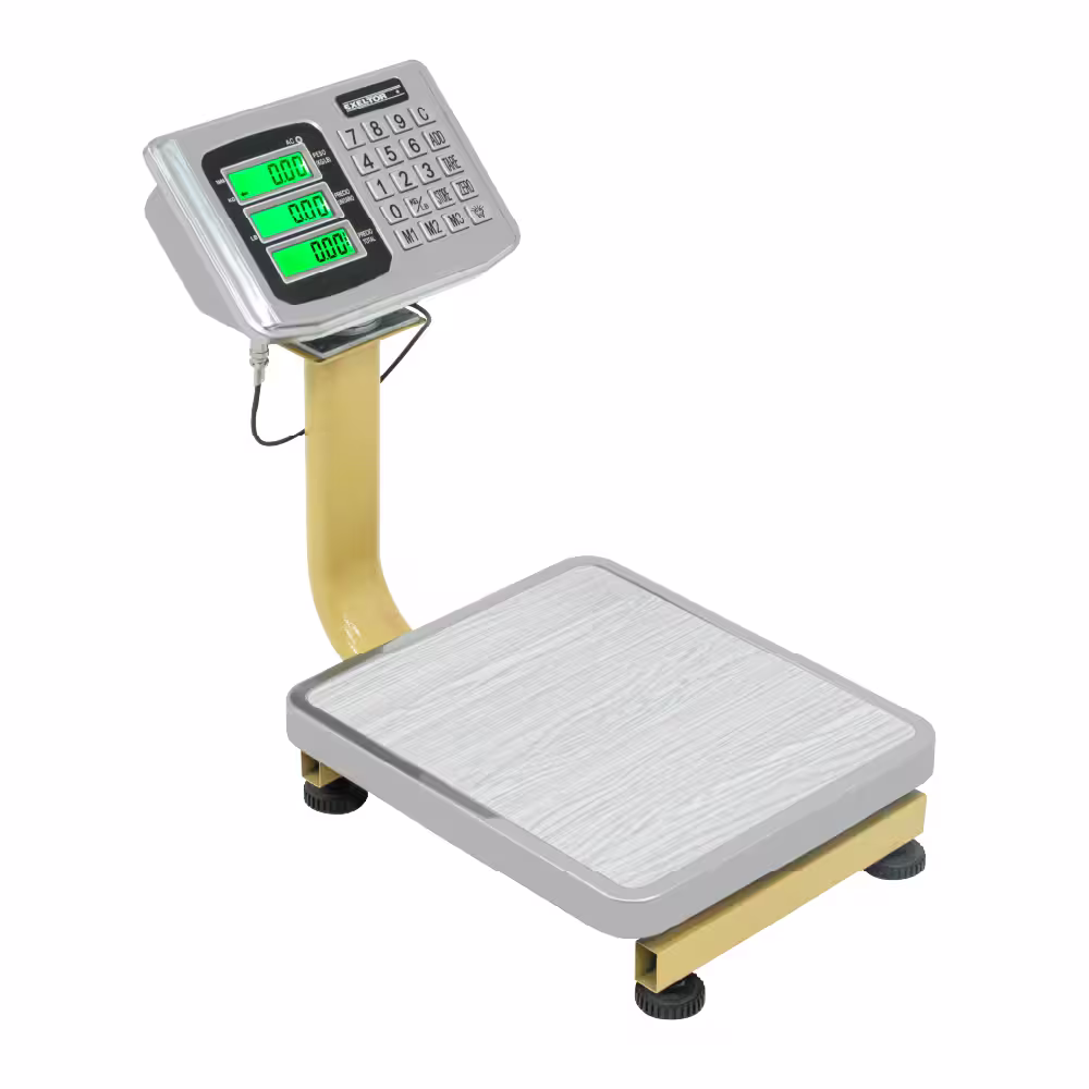 Balanza de Plataforma Exeltor BR100T de 60 Kilos 34 x 30 cm