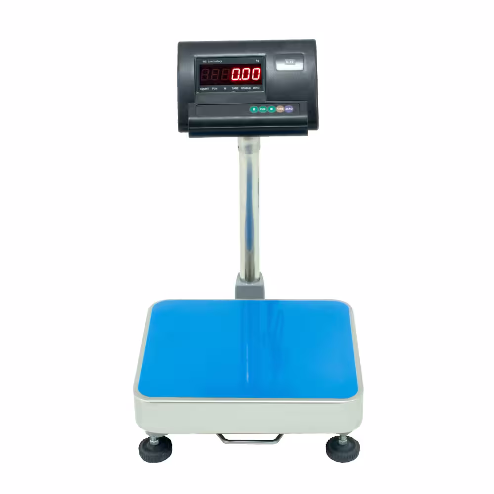 Balanza de Plataforma A12-E PLA de 60 Kilos 38 x 33 cm