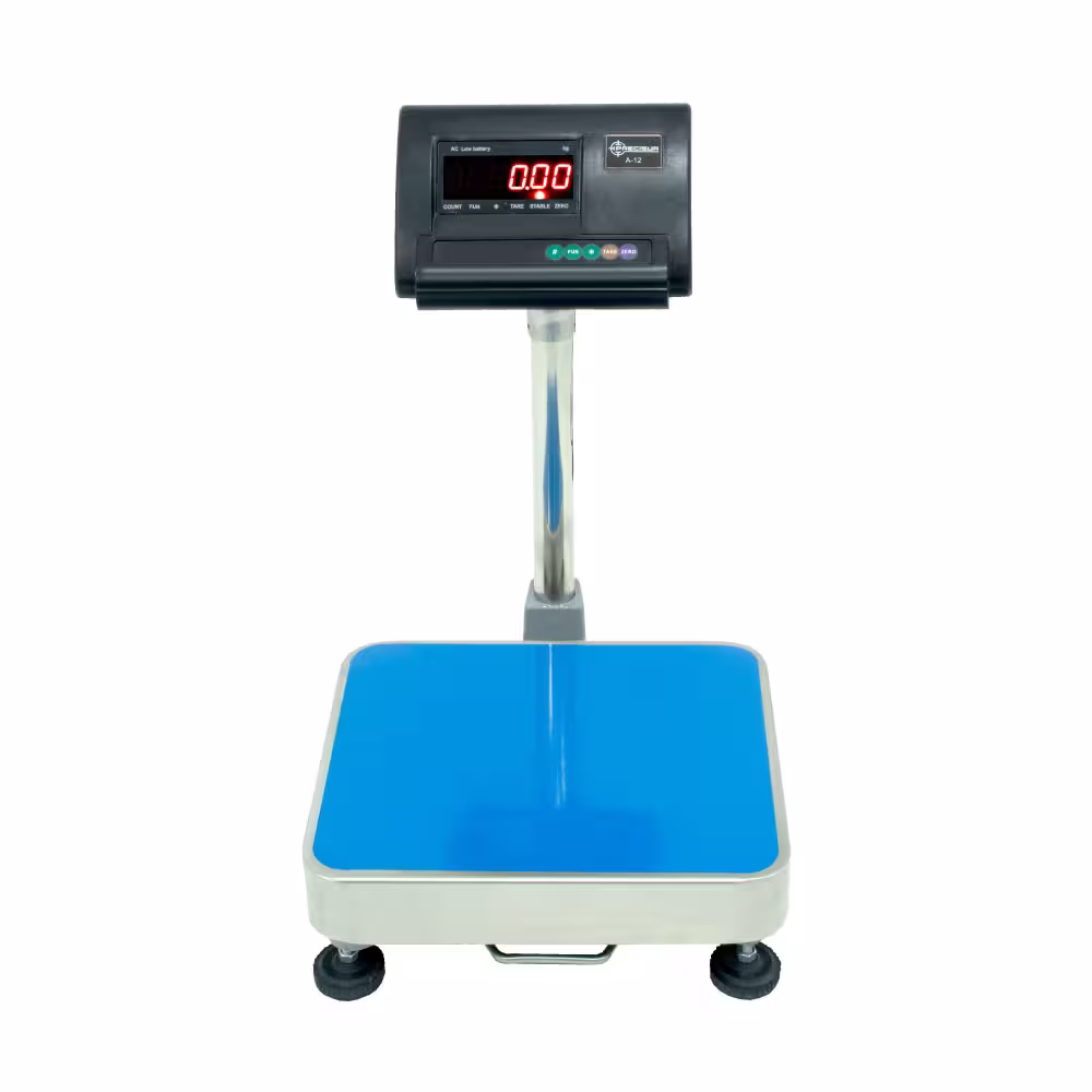 Balanza de Plataforma Precisur A12-E de 60 Kilos 38 x 33 cm