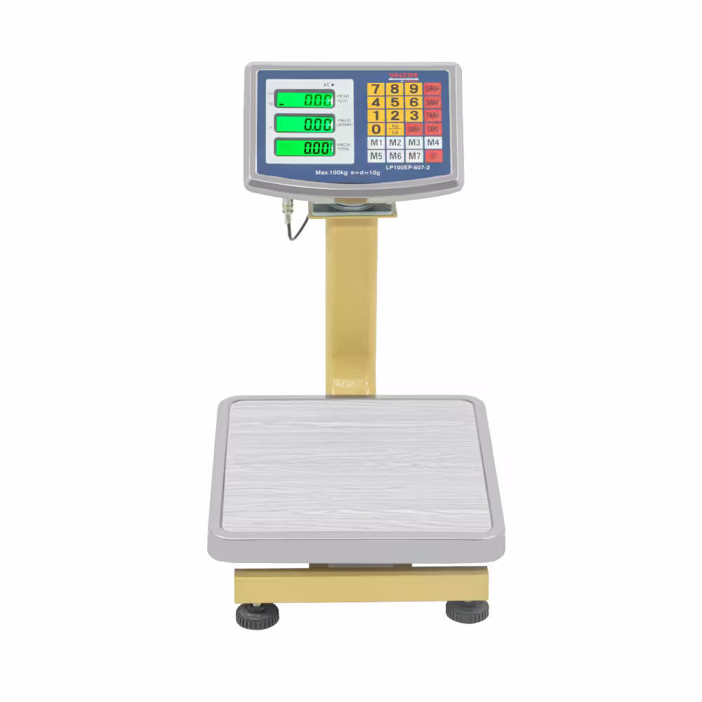 Balanza de Plataforma Valtox LC60 de 60 Kilos 34 x 30 cm