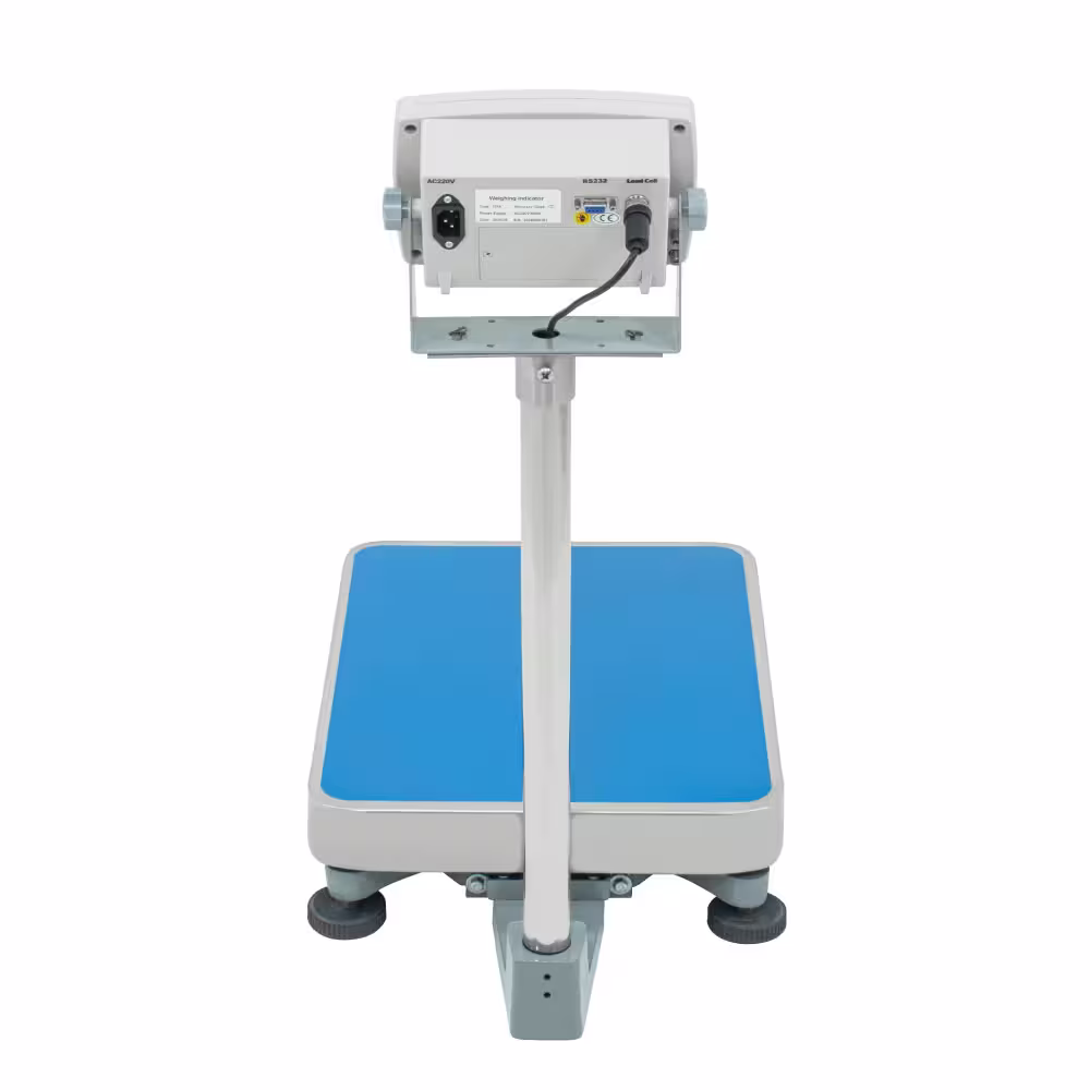 Balanza de Plataforma Weighing Indicator 7516 de 300 Kilos 52 x 42 cm