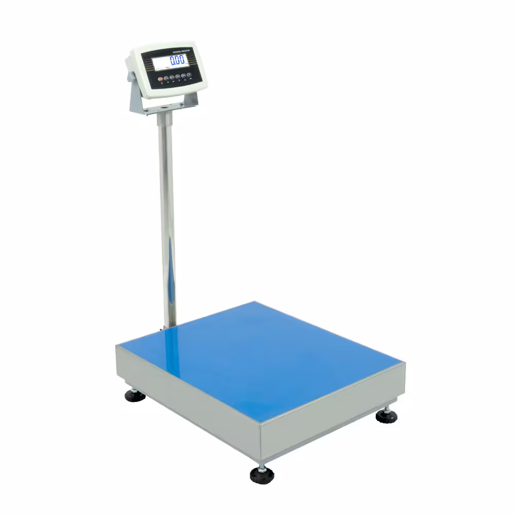 Balanza de Plataforma Weighing Indicator 7516 de 500 Kilos 60 x 50 cm