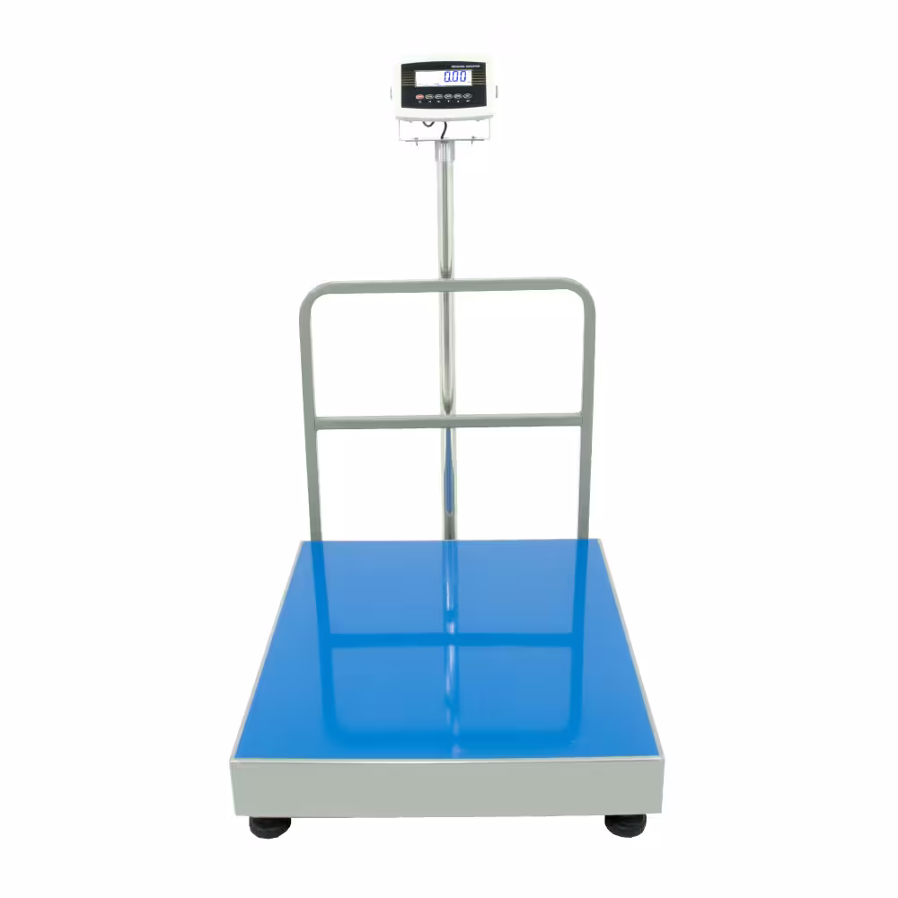 Balanza de Plataforma Weighing Indicator 7516 de 500 Kilos 70 x 60 cm