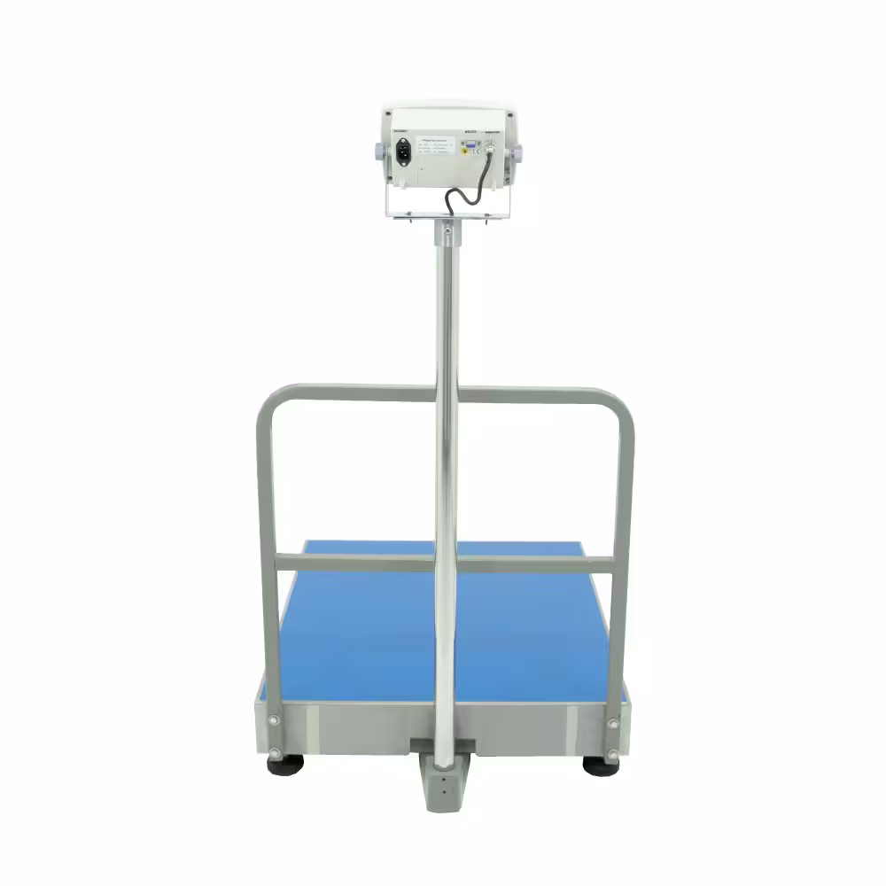 Balanza de Plataforma Weighing Indicator 7516 de 500 Kilos 80 x 70 cm
