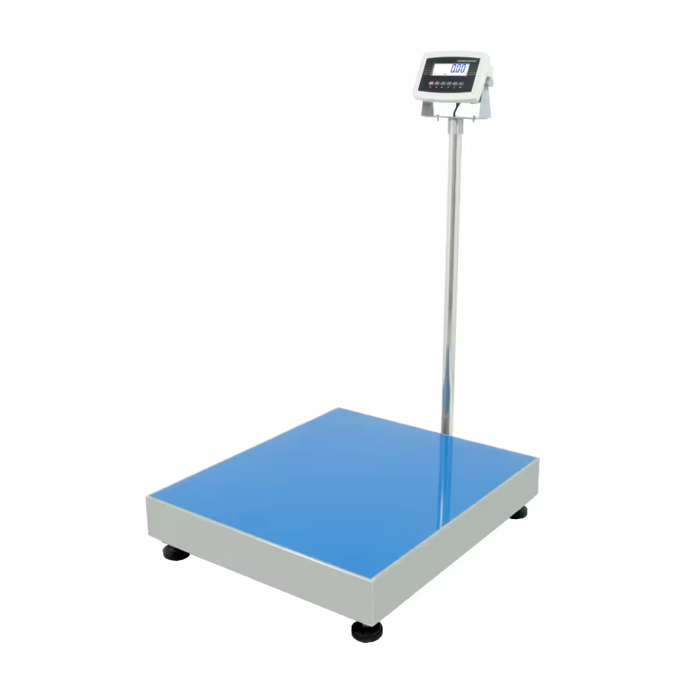 Balanza de Plataforma Weighing Indicator 7516 de 600 Kilos 80 x 80 cm