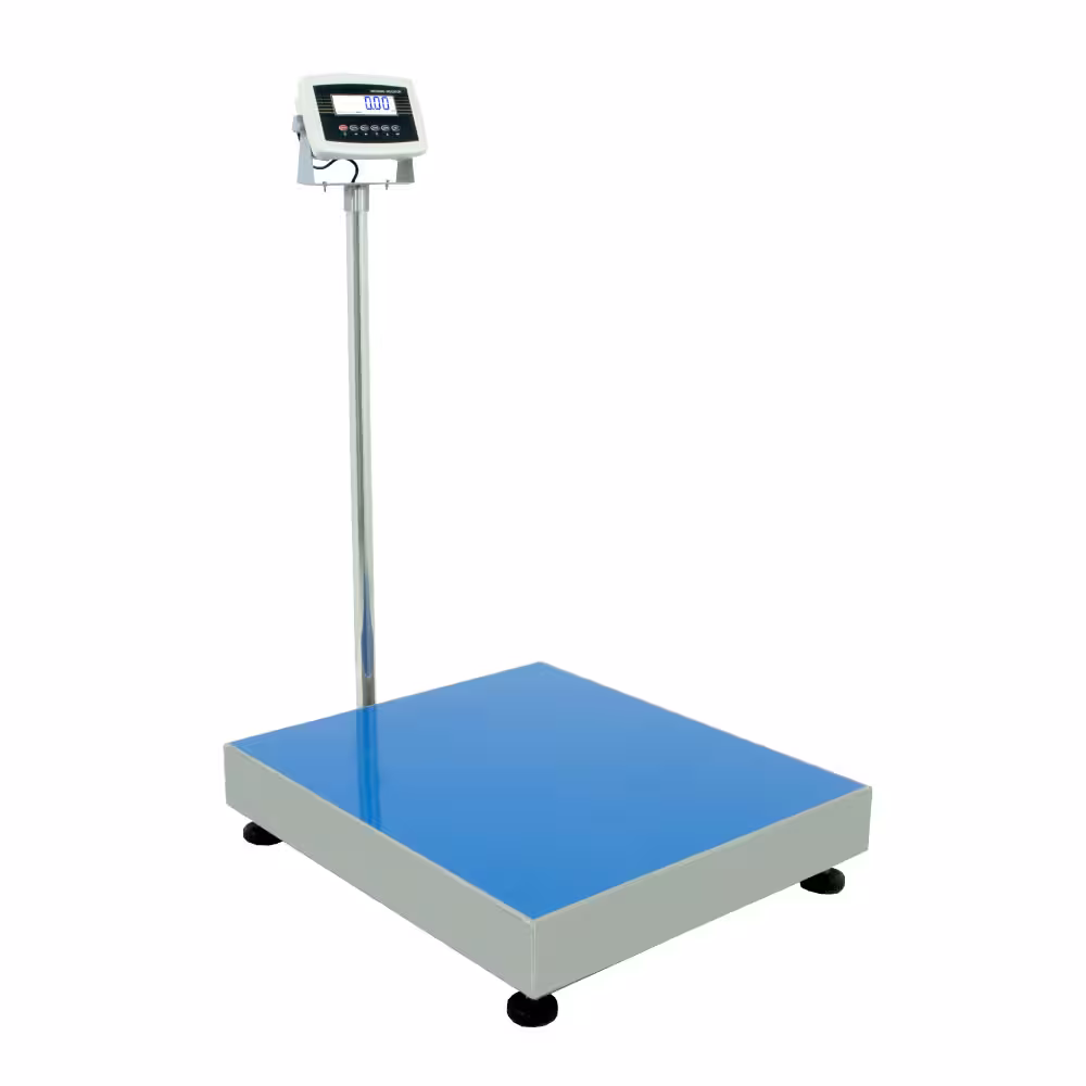 Balanza de Plataforma Weighing Indicator 7516 de 600 Kilos 80 x 80 cm
