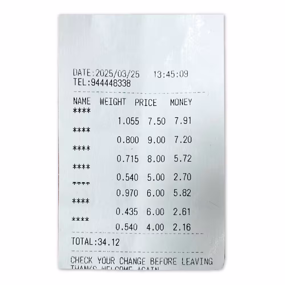 Balanza Etiquetadora Nagoya LJ-40 de 40 Kilos
