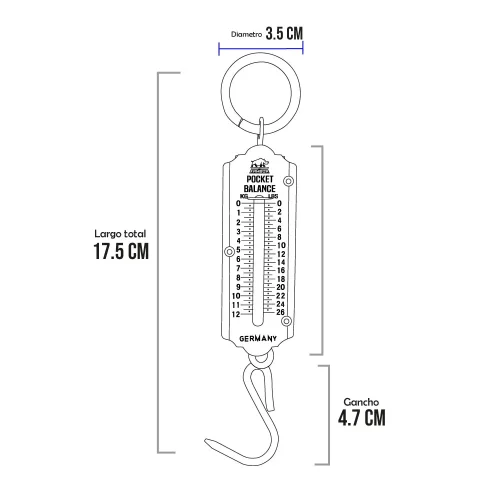 Balanza Colgante Kambor Pk-12K de 12 Kilos
