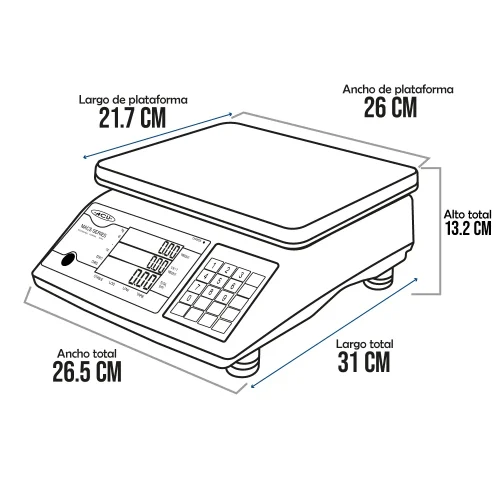 Balanza Contadora ACU MACS030A de 30 kilos
