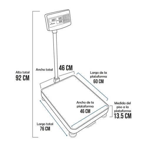 Balanza Económica e-Accura SB-51 de 300 Kilos