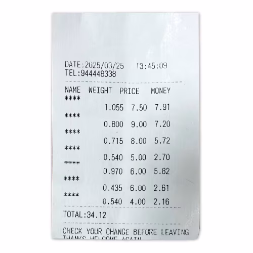 Balanza Etiquetadora Nagoya LJ-40 de 40 Kilos
