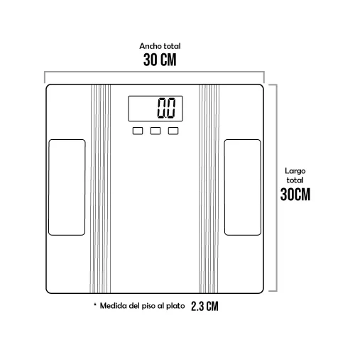 Balanza Inbody Precisa CF-573 de 180 Kilos
