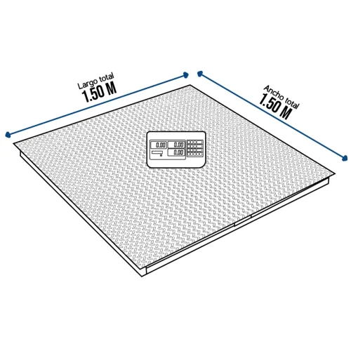 Balanza Tipo Rampa e-Accura SB51 de 3 Toneladas