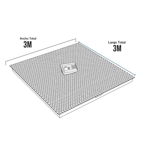 Balanza de Piso e-Accura SB53 de 10 Toneladas