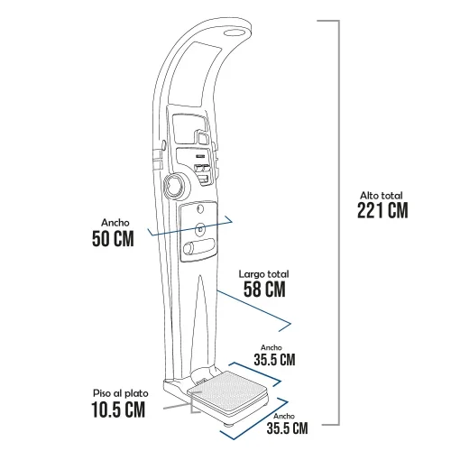 Balanza de Baño Keito K8 de 300 Kilos