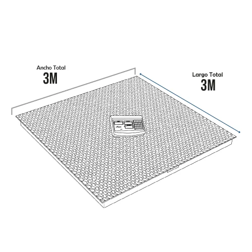 Balanza de Piso e-Accura SB51 de 10 Toneladas