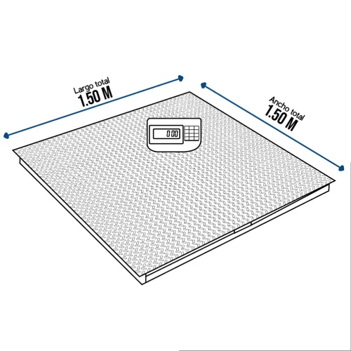 Balanza de Piso e-Accura SB53 de 5 Toneladas