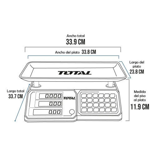 TOTAL-TESA-3301-SIN-TORRE-30-KG